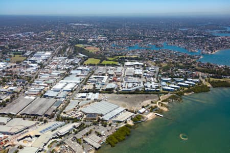 Aerial Image of CARINGBAH INDUSTRIAL AREA