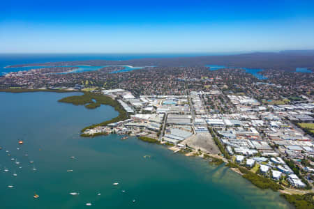 Aerial Image of CARINGBAH INDUSTRIAL AREA