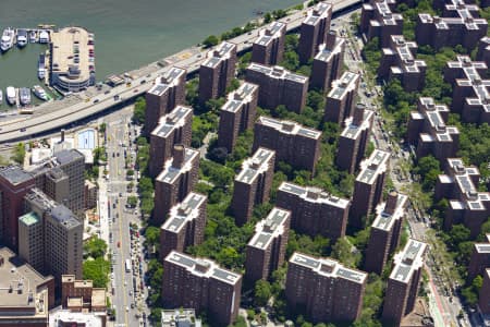 Aerial Image of PETER COOPER VILLAGE NEW YORK