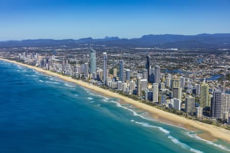 Aerial Image of SURFERS PARADISE, GOLD COAST SERIES