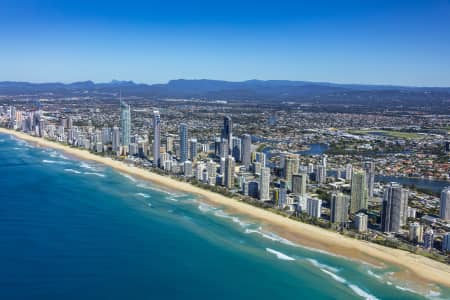 Aerial Image of SURFERS PARADISE, GOLD COAST SERIES