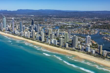 Aerial Image of SURFERS PARADISE, GOLD COAST SERIES