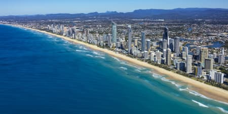 Aerial Image of SURFERS PARADISE, GOLD COAST SERIES