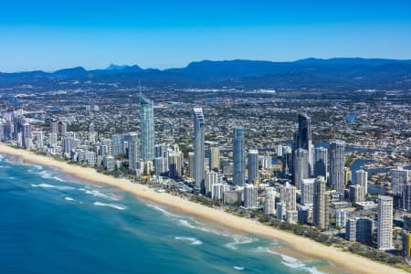 Aerial Image of SURFERS PARADISE, GOLD COAST SERIES