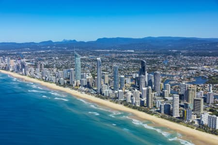 Aerial Image of SURFERS PARADISE, GOLD COAST SERIES