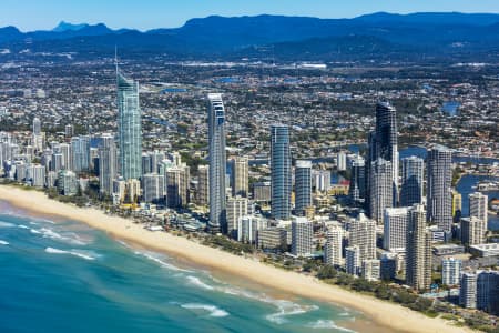 Aerial Image of SURFERS PARADISE, GOLD COAST SERIES
