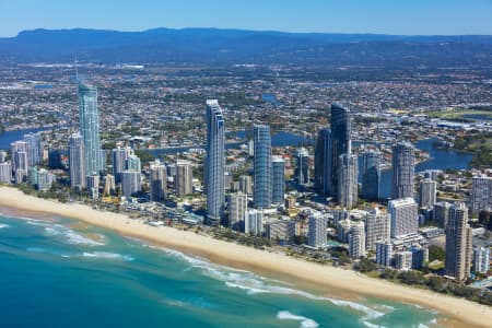 Aerial Image of SURFERS PARADISE, GOLD COAST SERIES