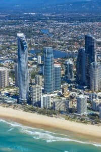 Aerial Image of SURFERS PARADISE, GOLD COAST SERIES