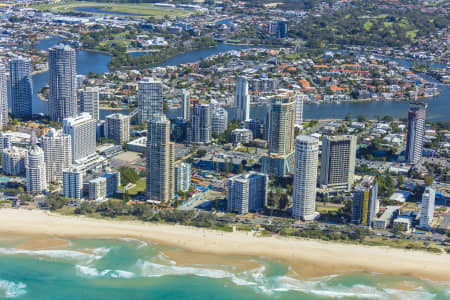 Aerial Image of SURFERS PARADISE, GOLD COAST SERIES
