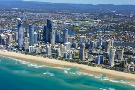 Aerial Image of SURFERS PARADISE, GOLD COAST SERIES