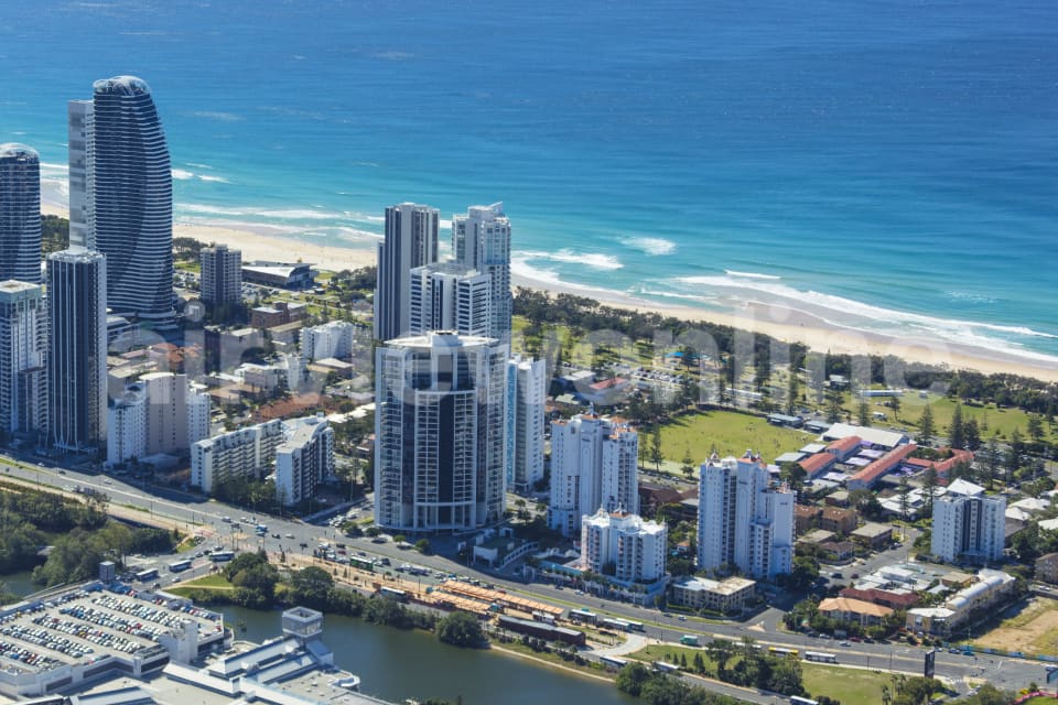 Aerial Image of Broadbeach and Surrounds