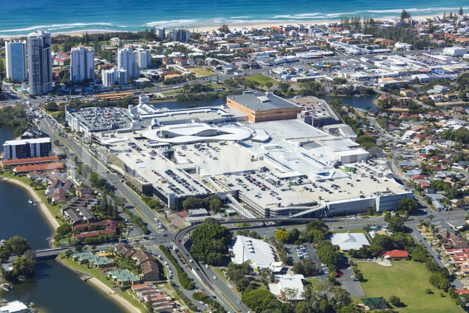 Aerial Image of Pacific Fair Shopping Centre, Broadbeach