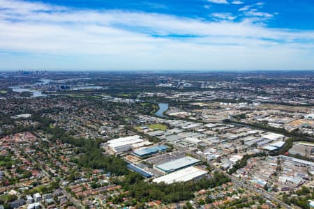 Aerial Image of RYDALMERE INDUSTRIAL AREA