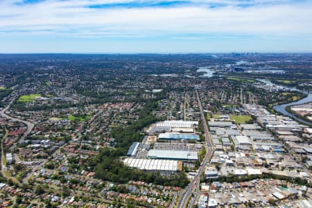 Aerial Image of RYDALMERE INDUSTRIAL AREA