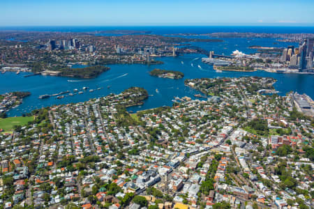 Aerial Image of DARLING STREET BALMAIN