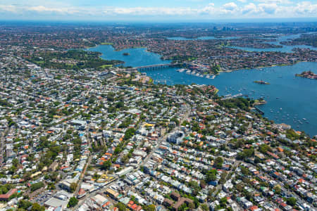 Aerial Image of DARLING STREET BALMAIN