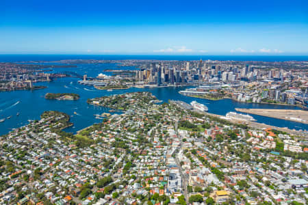 Aerial Image of DARLING STREET BALMAIN