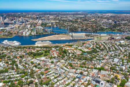 Aerial Image of DARLING STREET BALMAIN