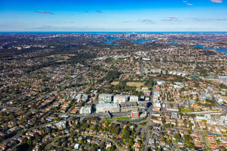 Aerial Image of TOP RYDE SHOPPING CENTRE