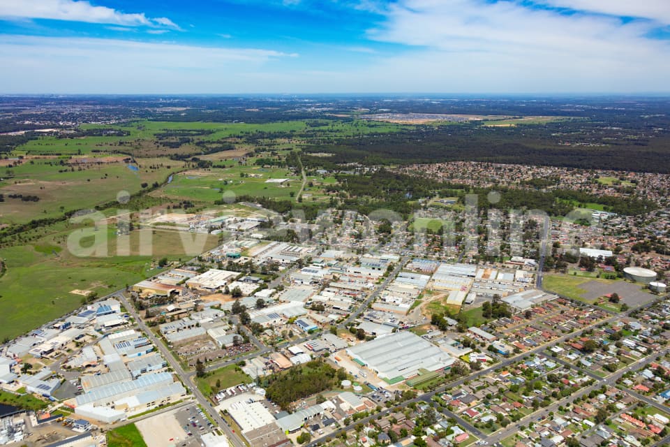 Aerial Image of South Windsor Industrial Area