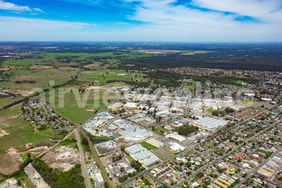 Aerial Image of South Windsor Industrial Area