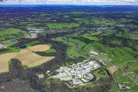 Aerial Image of BORAL CEMENT WORKS MALDON