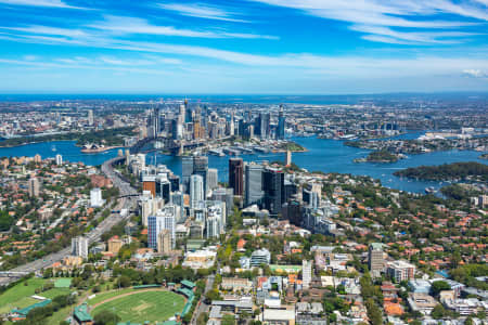 Aerial Image of NORTH SYDNEY CBD