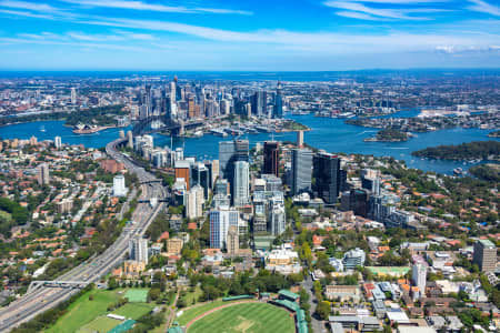 Aerial Image of NORTH SYDNEY CBD