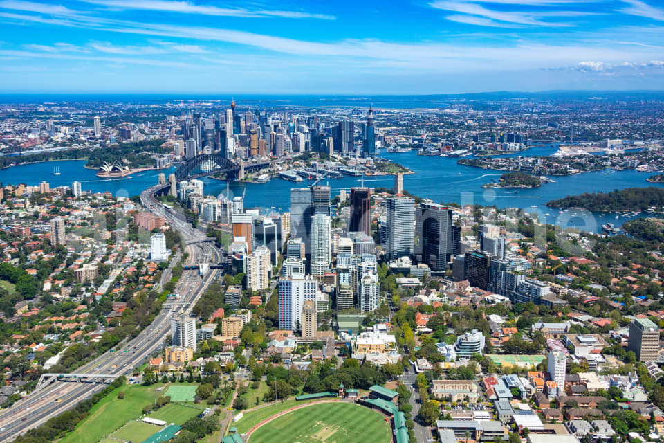 Aerial Image of North Sydney CBD
