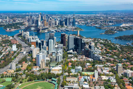 Aerial Image of NORTH SYDNEY CBD