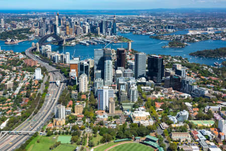 Aerial Image of NORTH SYDNEY CBD