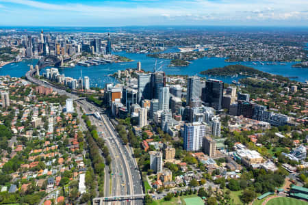 Aerial Image of NORTH SYDNEY CBD