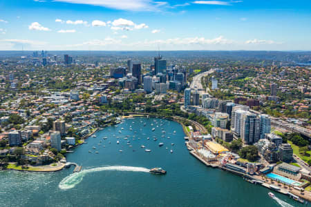 Aerial Image of NORTH SYDNEY CBD