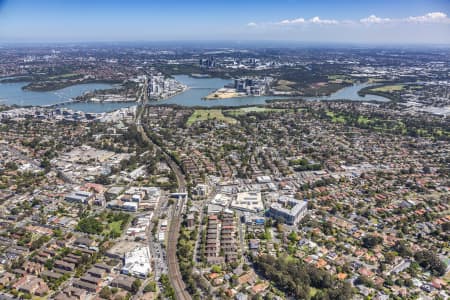 Aerial Image of WEST RYDE