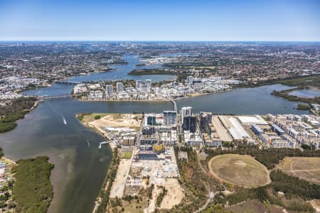 Aerial Image of WENTWORTH POINT