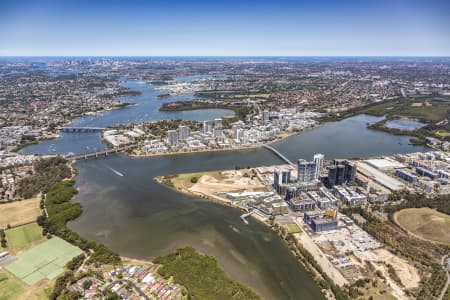 Aerial Image of WENTWORTH POINT