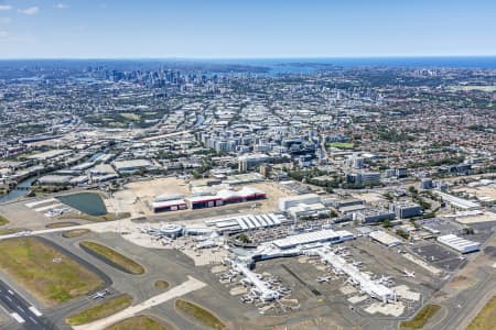 Aerial Image of SYDNEY AIRPORT