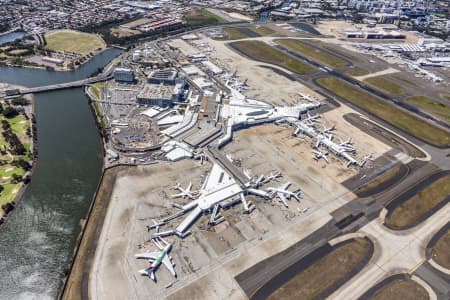 Aerial Image of SYDNEY AIRPORT