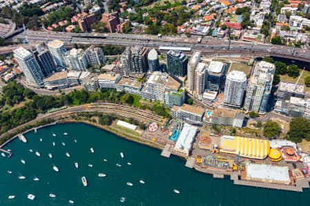 Aerial Image of MILSONS POINT  APARTMENTS