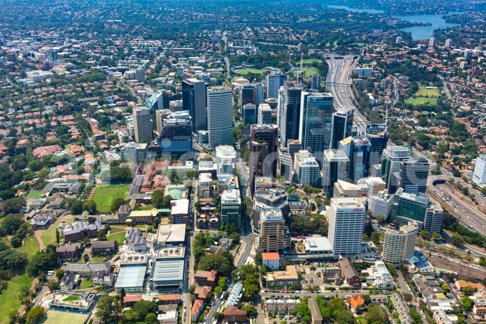 Aerial Image of North Sydney Development 2020