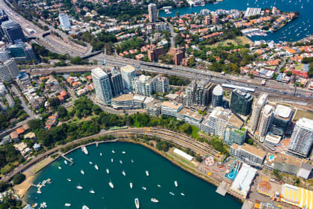 Aerial Image of MILSONS POINT  APARTMENTS