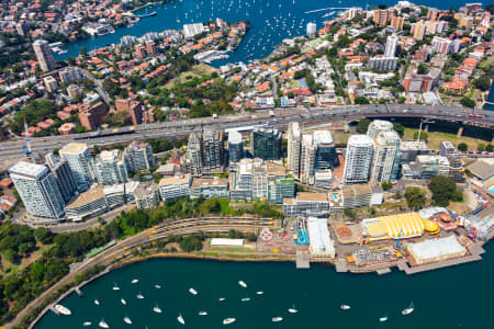 Aerial Image of MILSONS POINT  APARTMENTS