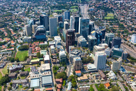 Aerial Image of NORTH SYDNEY DEVELOPMENT 2020