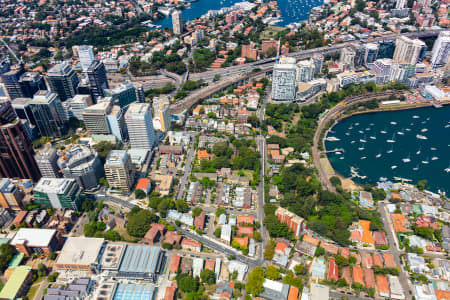 Aerial Image of LAVENDER BAY