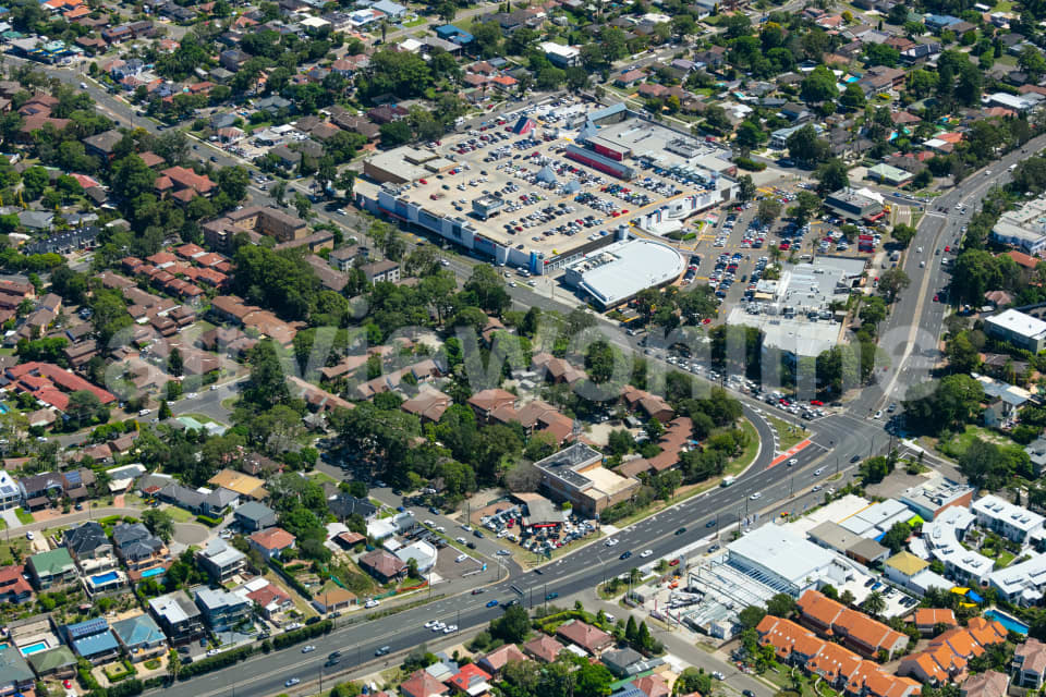 Aerial Image of Sylvania and Southgate Shopping Centre
