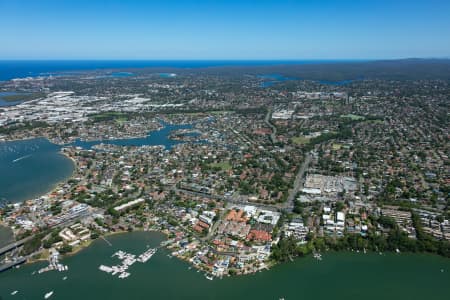 Aerial Image of SYLVANIA AND SOUTHGATE SHOPPING CENTRE