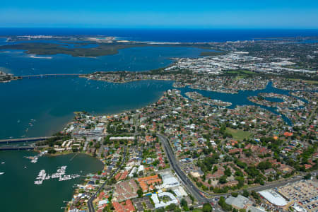 Aerial Image of SYLVANIA AND SOUTHGATE SHOPPING CENTRE