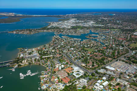 Aerial Image of SYLVANIA AND SOUTHGATE SHOPPING CENTRE