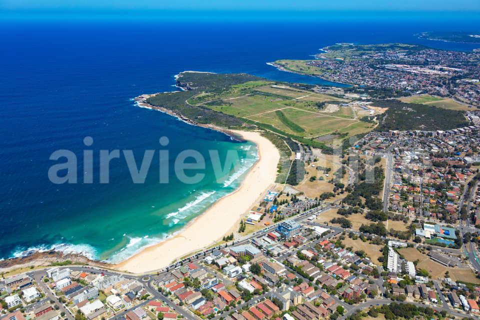 Aerial Image of Maroubra Beach and Homes