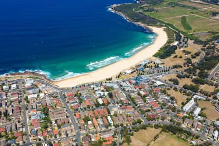 Aerial Image of MAROUBRA BEACH AND HOMES